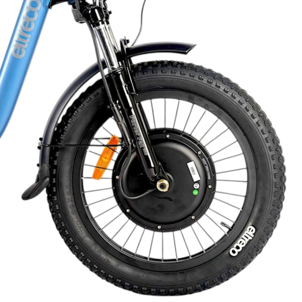 Электровелосипед электротрицикл Eltreco Porter Fat 700 Синий-матовый 12
