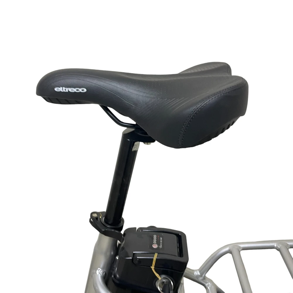 Электровелосипед Volteco FLEX серебристый 17