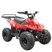 Электроквадроцикл GreenCamel Гоби K51 (36V 800W R7 Цепь) ножной тормоз Красный