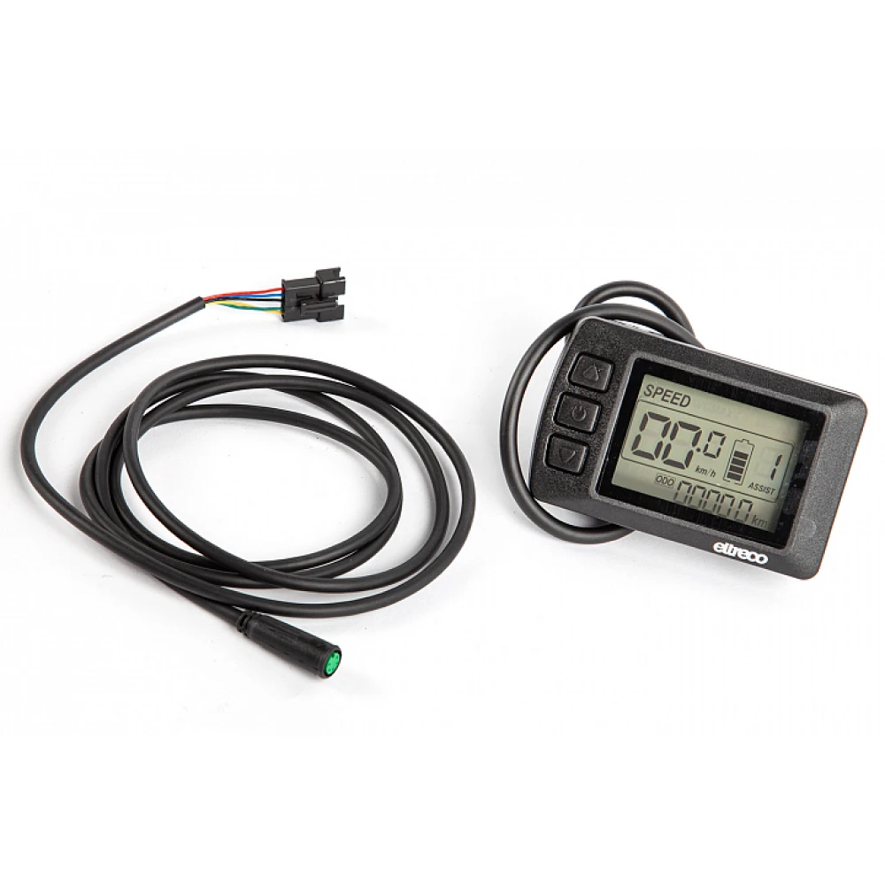 LCD дисплей OMT-M3 5- pin для электровелосипеда ELTRECO BAD, BIG CAT DUAL, CYBER 1